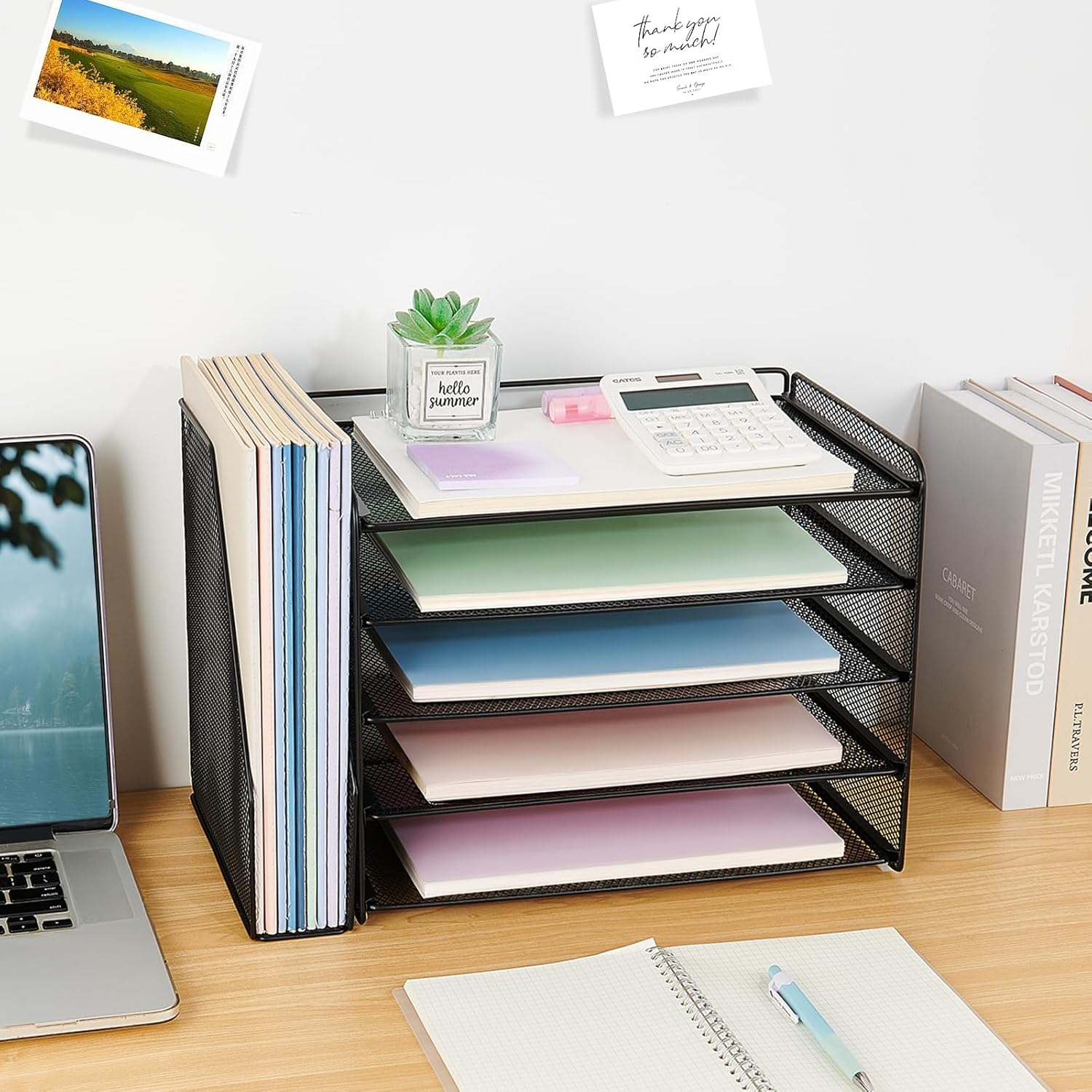 5-Tier Desk Organizer with Mag - Magazine File Holder recensie en prijs
