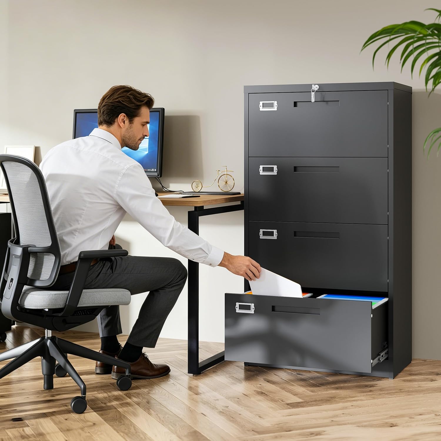 4 Drawer Lateral File Cabinet  - File Cabinet Lateral recensie en prijs