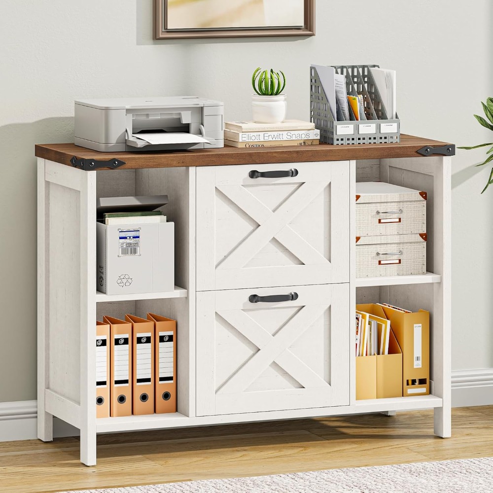 2 Drawer File Cabinet, Farmhou - File Cabinet Lateral recensie en prijs