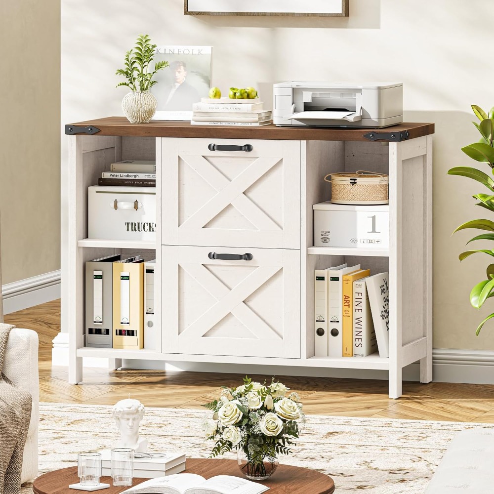 2 Drawer File Cabinet, Farmhou - File Cabinet Lateral recensie en prijs
