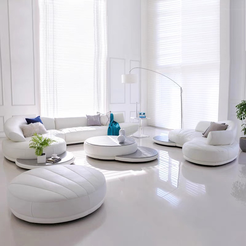 Italian light luxury living ro - Office Furniture First recensie en prijs