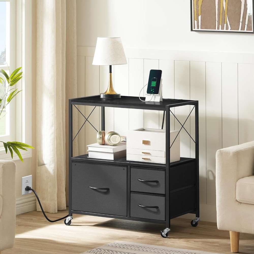 3-Drawer File Cabinet with Cha - File Cabinet Lateral recensie en prijs