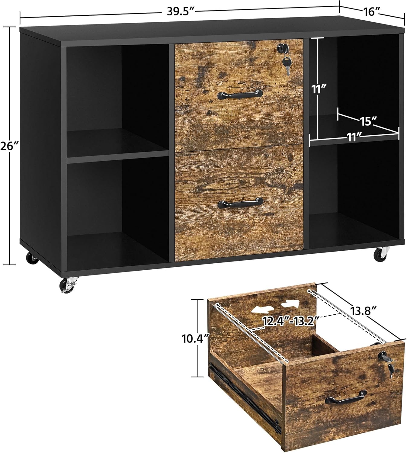 2-Drawer Lateral File Cabinet  - File Cabinet Lateral recensie en prijs