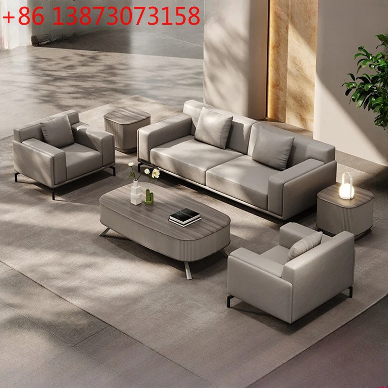 Leather office sofa combinatio - Office Furniture First recensie en prijs
