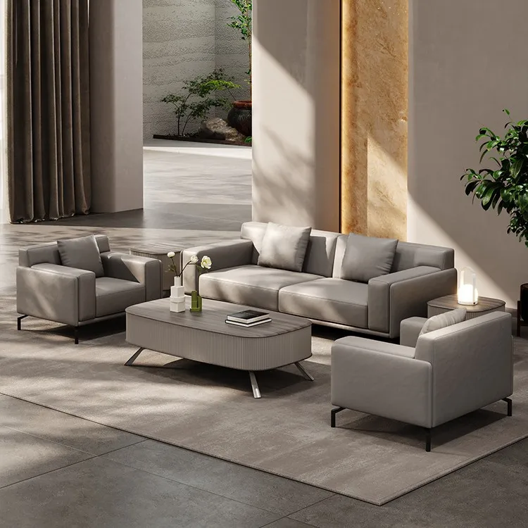 Leather office sofa combinatio - Office Furniture First recensie en prijs
