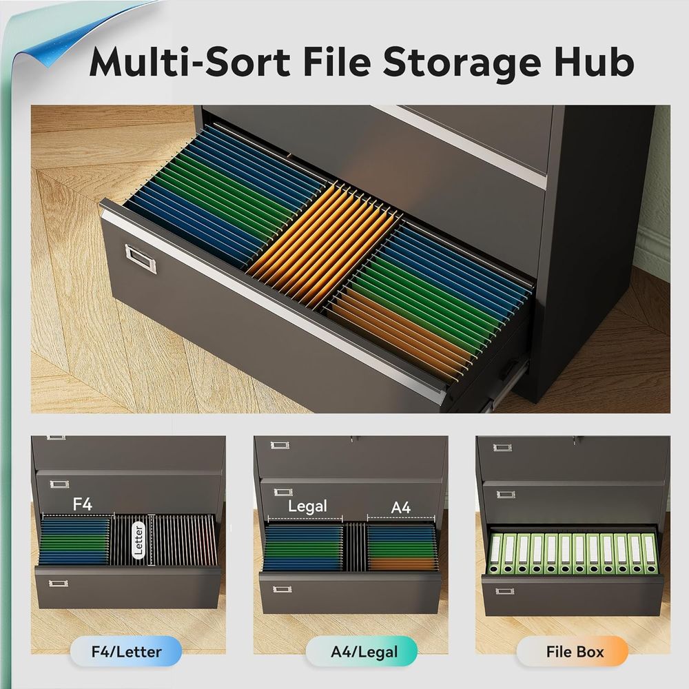 Wide Lateral Filing Cabinet wi - File Cabinet Lateral recensie en prijs