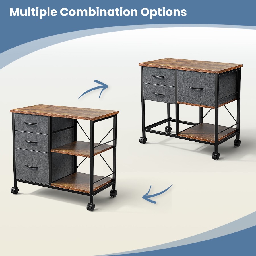 Rolling File Cabinet with 3 Dr - File Cabinet Lateral recensie en prijs