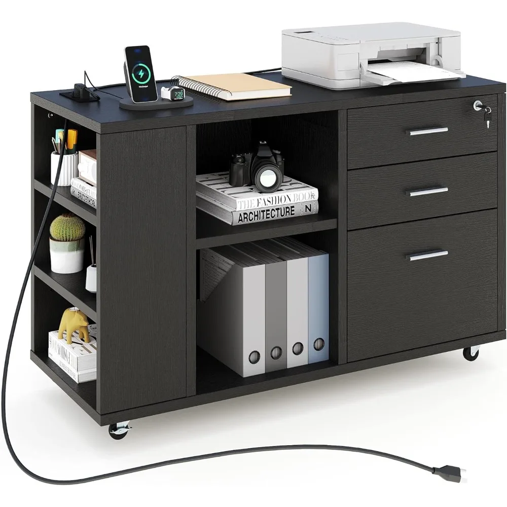 File Cabinet with Charging Sta - File Cabinet Lateral recensie en prijs