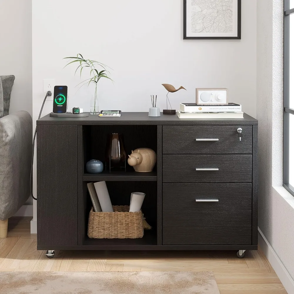 File Cabinet with Charging Sta - File Cabinet Lateral recensie en prijs