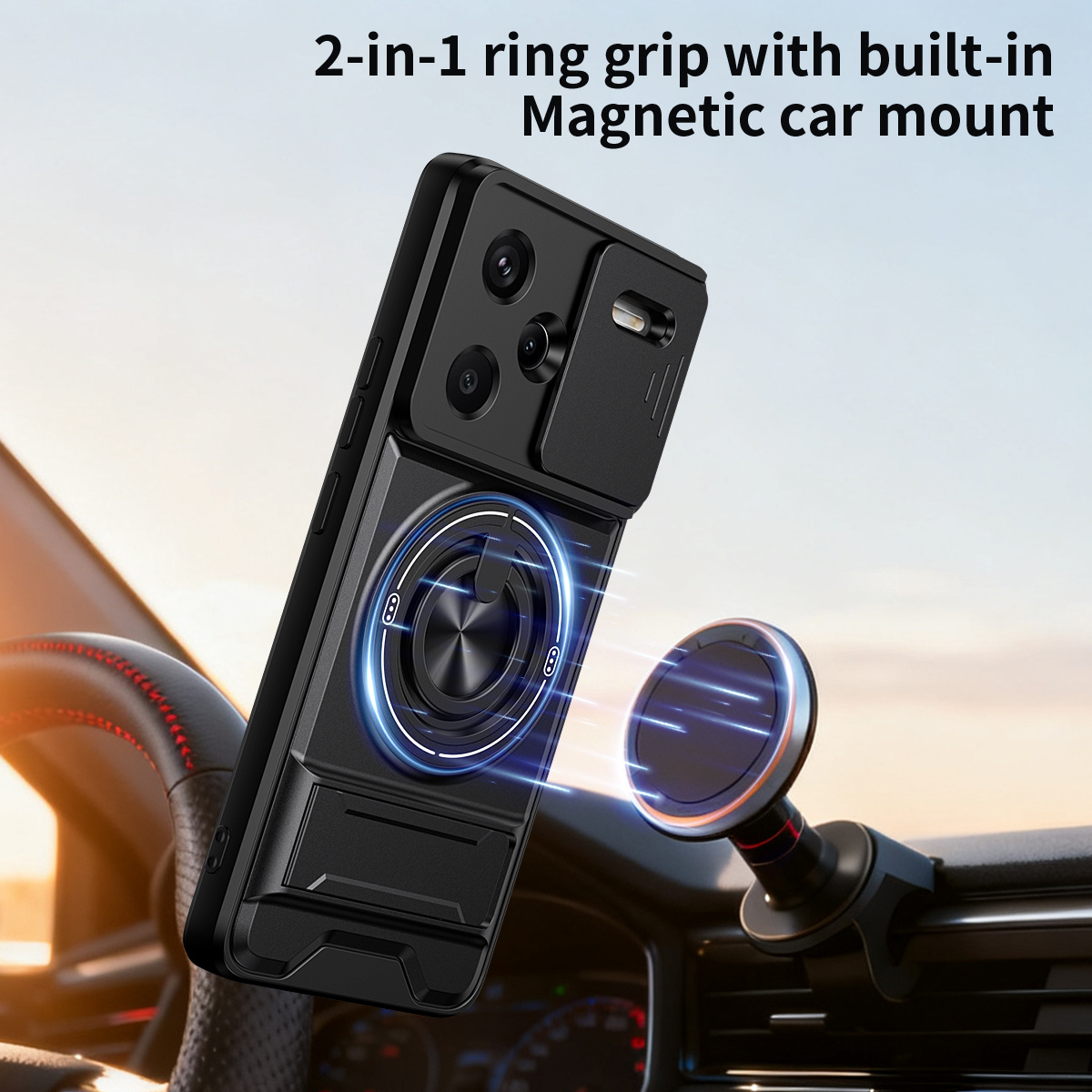 Lens Slide Camera Phone Case f - Magazine File Holder recensie en prijs