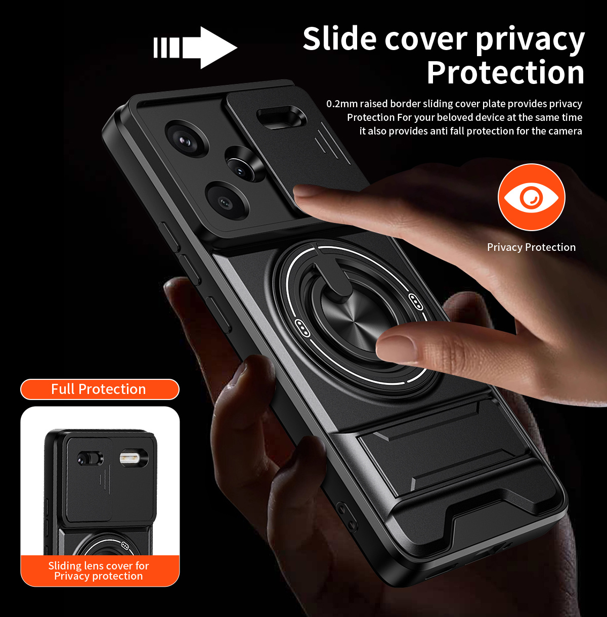 Lens Slide Camera Phone Case f - Magazine File Holder recensie en prijs
