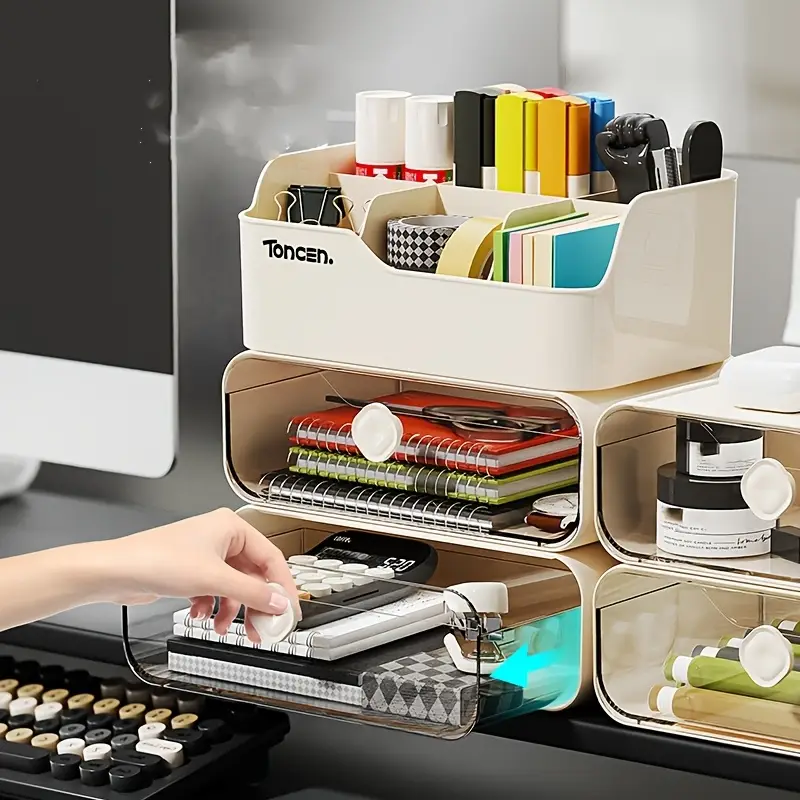 3 Layers Desk Organizer With D - Office Furniture Filing Cabinets recensie en prijs